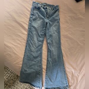 AE Super High Rise Flare Jeans